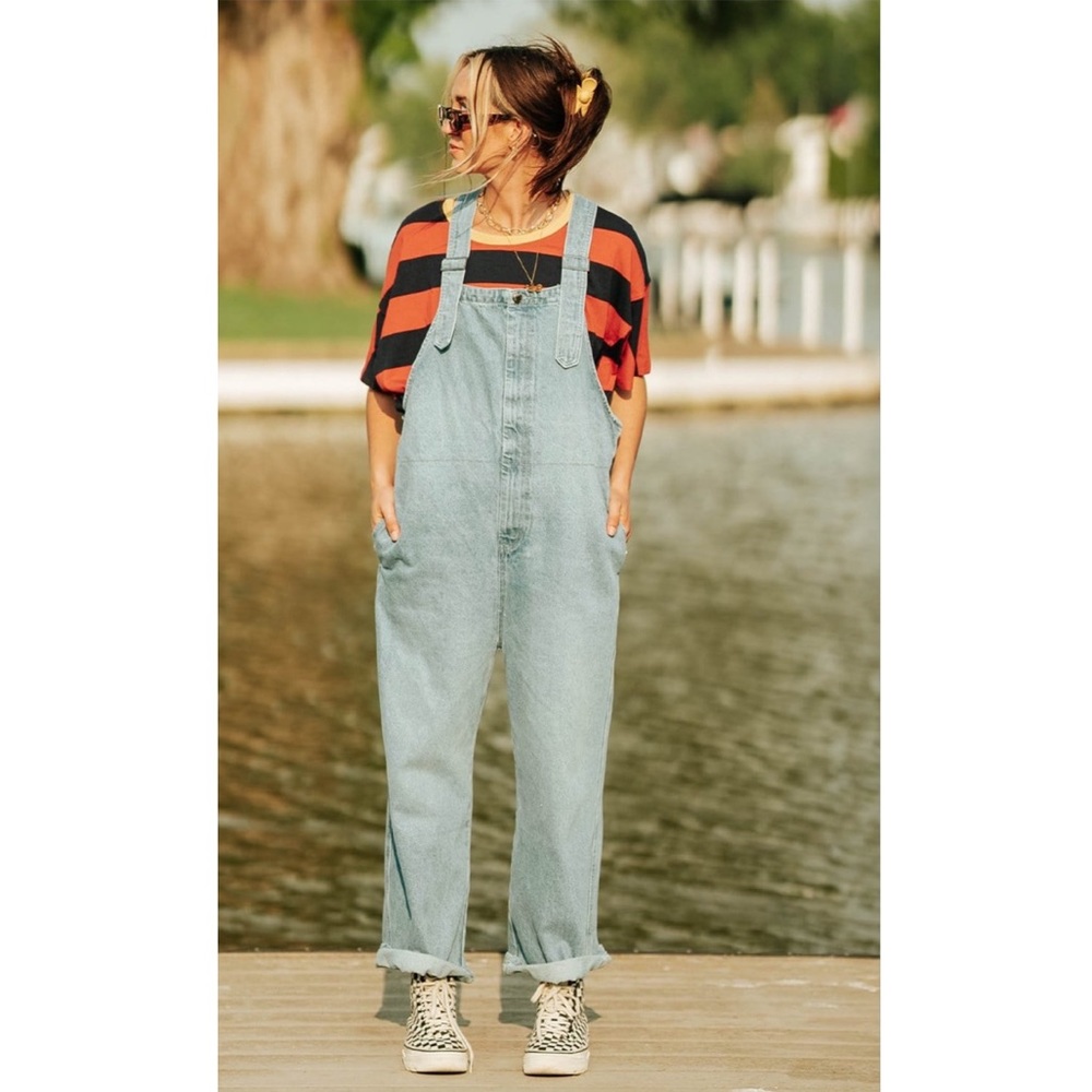 Denim Overalls